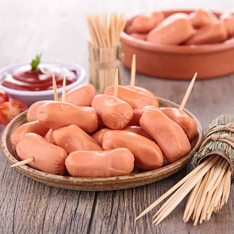 Saucisses Cocktail Hyperprotéinées (4 sachets de 100g)