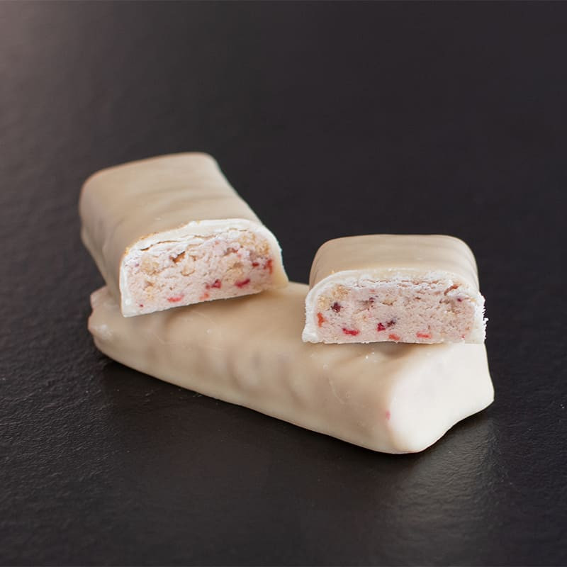Barres hyperprotéinées Fraise et Chocolat Blanc (7 barres)