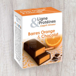 Barres hyperprotéinées Orange & Chocolat (7 barres)