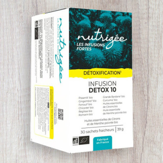 Infusion Détox 10 bio (30 sachets)