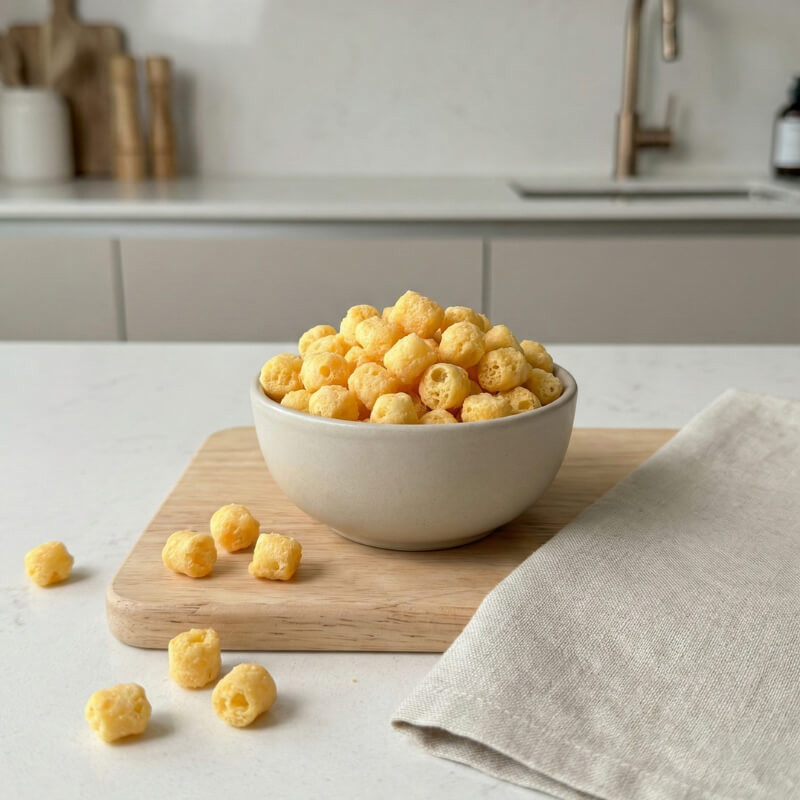 Billes protéinées au fromage