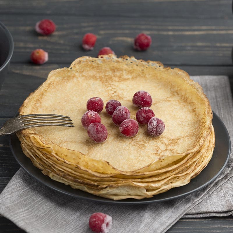 Pâte à crêpes nature hyperprotéinée - Ligne & Protéines