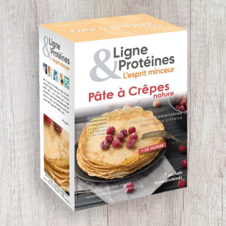 Pâte à crêpes nature hyperprotéinée - Ligne & Protéines