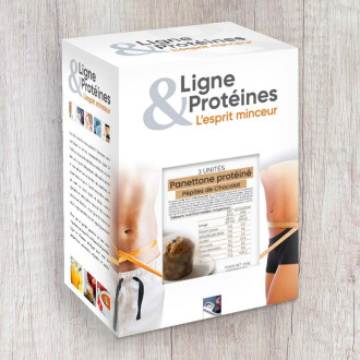 Panettone protéiné chocolat orange - Ligne & Protéines
