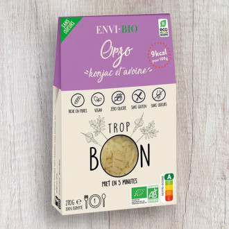 Orzo de Konjac bio - Régime Minceur Ligne & Protéines
