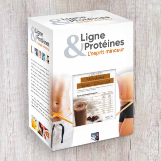 Milkshake hyperprotéiné au chocolat - Ligne & Protéines