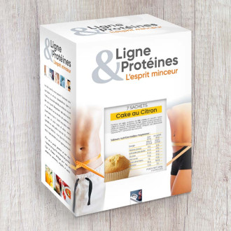 Cake hyperprotéiné au Citron - Ligne & Protéines