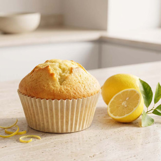 Cake hyperprotéiné au Citron - Ligne & Protéines