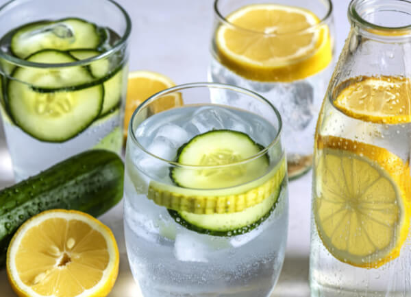 boissons pour maigrir naturelles eau