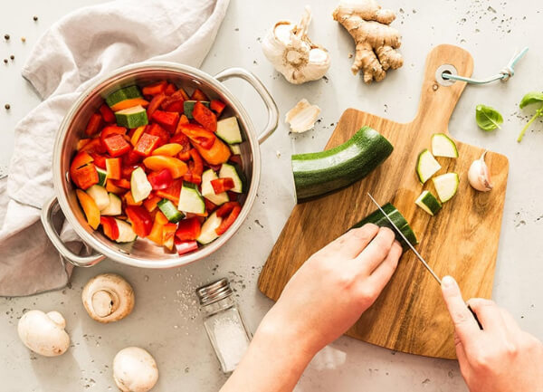 legume courgette repas menu regime minceur