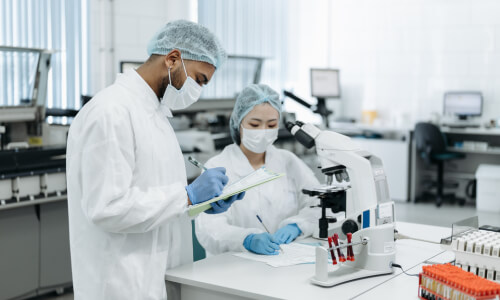 laboratoire et protéines de haute qualité
