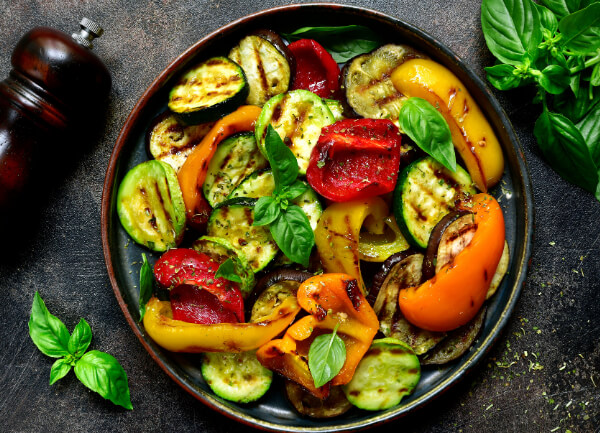 les légumes en étape Booster du régime hyperprotéiné, idées de recettes.