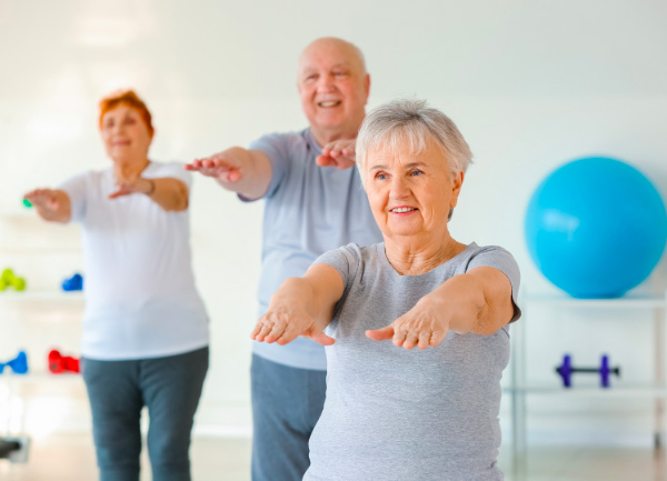 avoir la forme personne âgée protéines