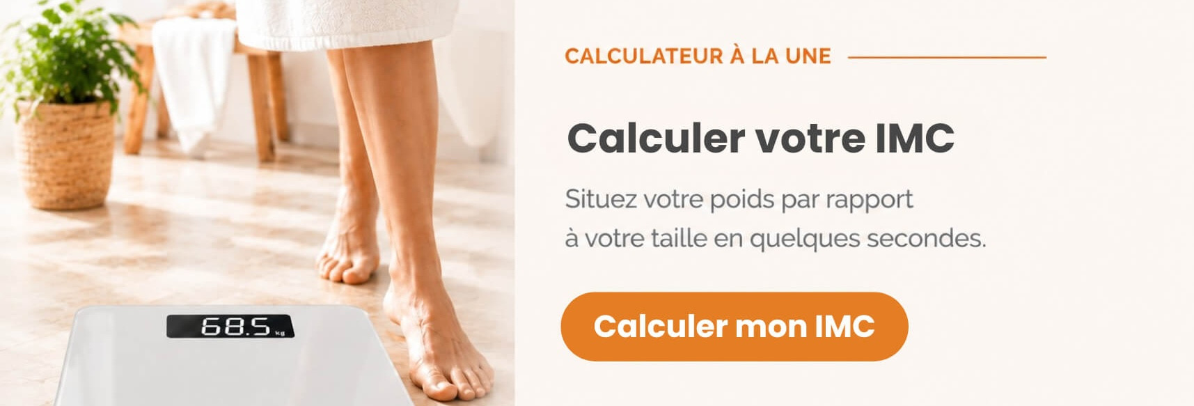 Calculer votre IMC